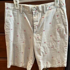American Flag Kahki Shorts Size 31